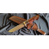 МИСЛИТЕЛЬ  ніж ручної роботи майстерні VIKTOR KNIVES, купити замовити в Україні, сталь - М398, 63 HRC